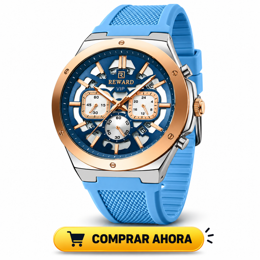 Reloj Reward RD832257M Azul Claro — Estilo y Elegancia para Tu Muñeca