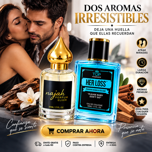 Kit de Perfumes con Feromonas Her Loss + Najah