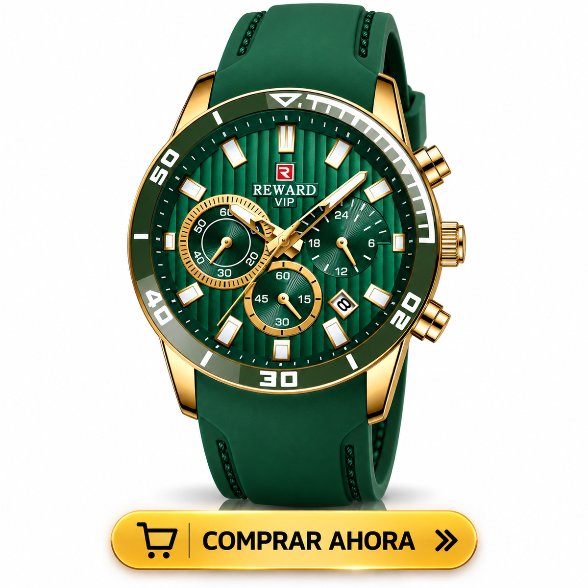 Reloj Reward 83005 Verde | Elegante y Resistente