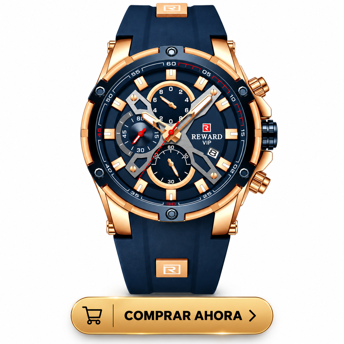 Reloj Reward 83016M Azul, Accesorio de Moda