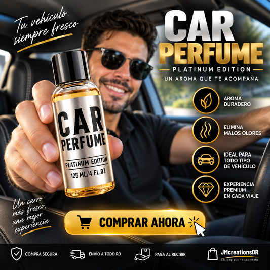 Car Perfume Premium – Fragancia de Larga Duración para Auto