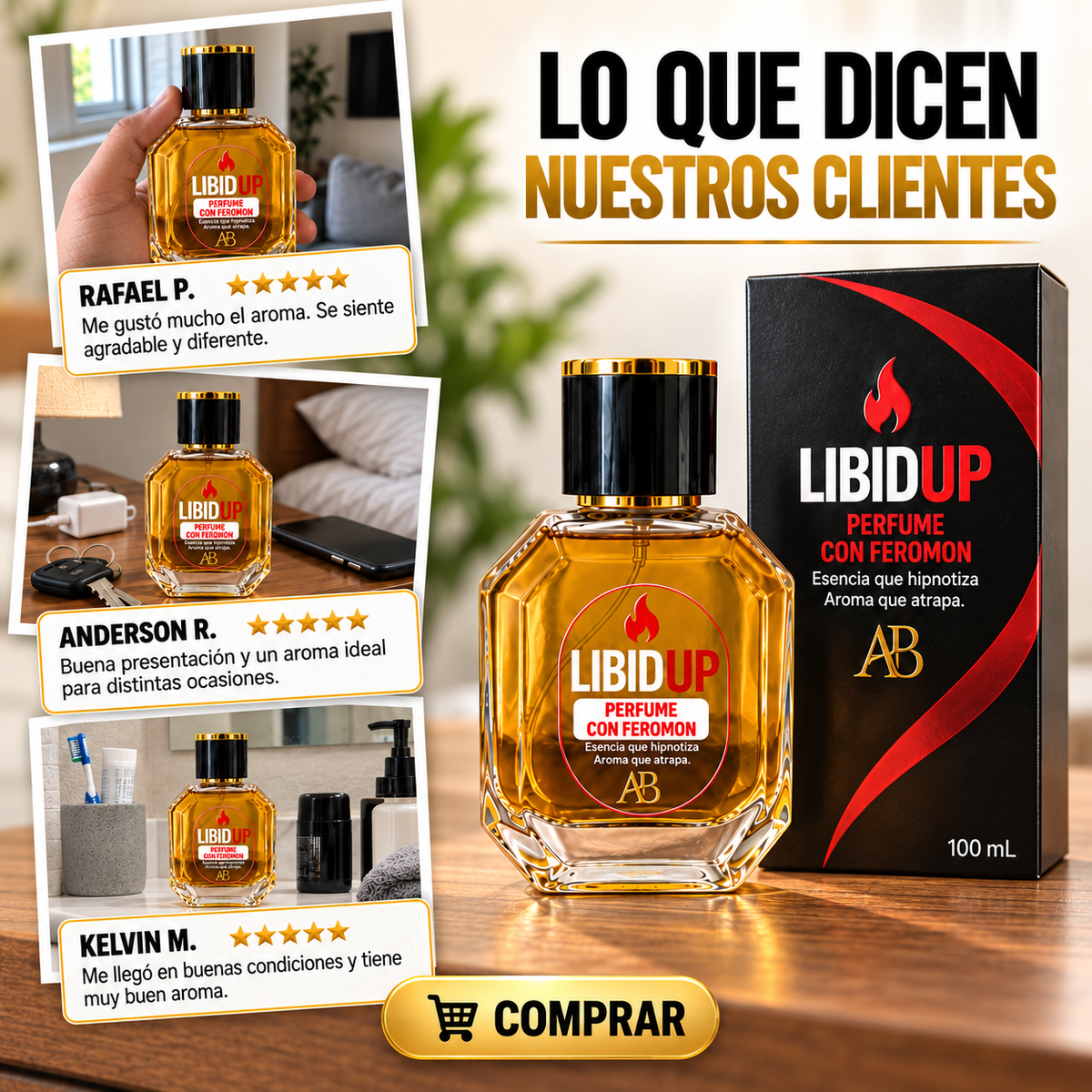 Perfume Libidup con Feromonas | Tu Fragancia Especial