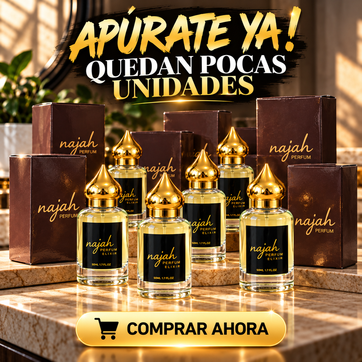 Najah Perfum Elixir con Feromonas | Fragancia Árabe