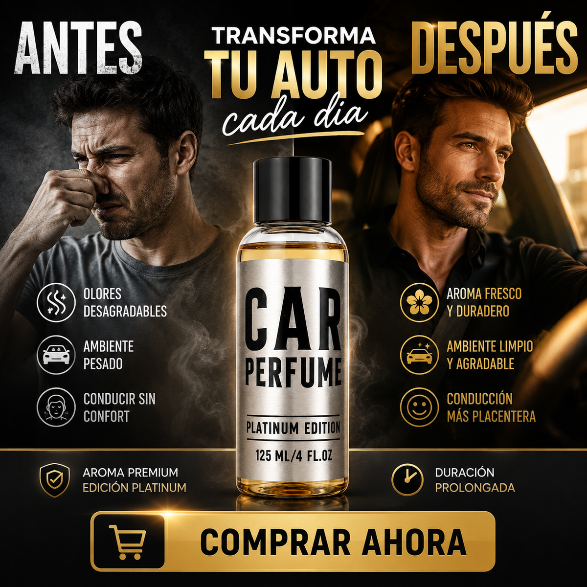 Car Perfume Premium – Fragancia de Larga Duración para Auto