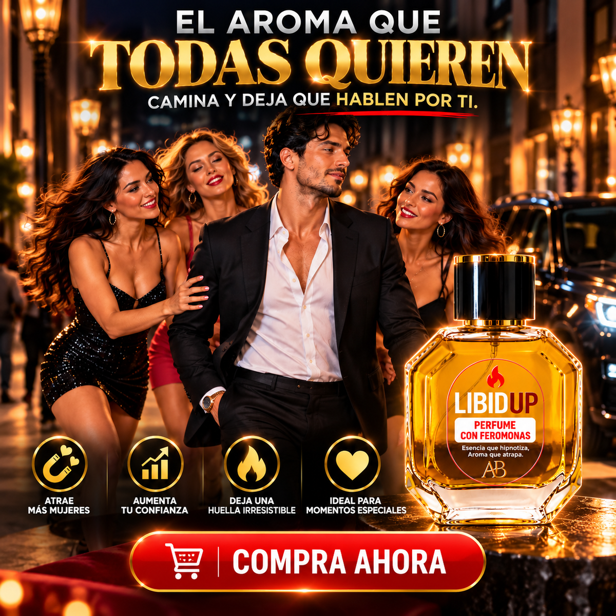 Perfume Libidup con Feromonas | Tu Fragancia Especial