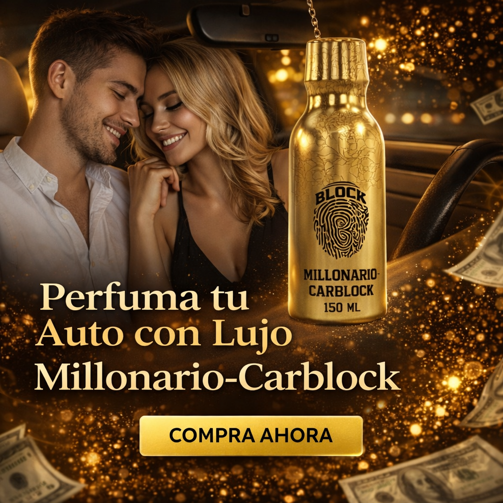 CARBLOCK PERFUME PARA AUTO