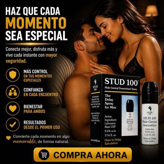 STUD 100 Spray | Bienestar Masculino Premium