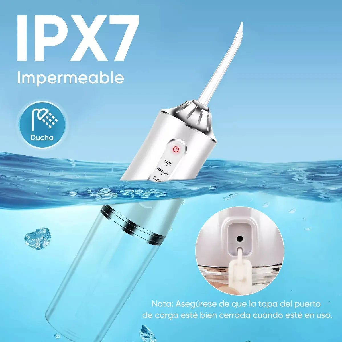 PORTABLE ORAL IRRIGATOR