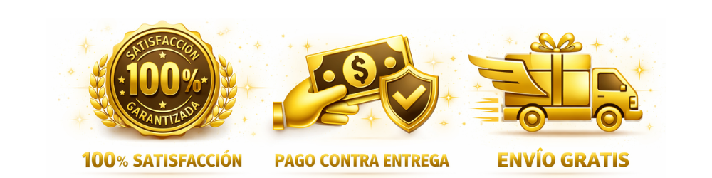 Sello de Garantía MAXMAN - 100% Satisfacción, Pago Contra Entrega, Envío Gratis