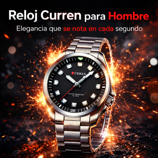 RELOJ CURREN 8451  (NEGRO)