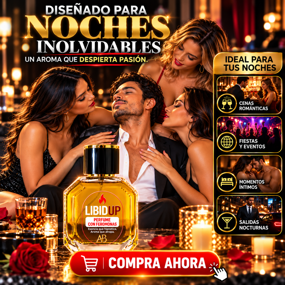 Perfume Libidup con Feromonas | Tu Fragancia Especial