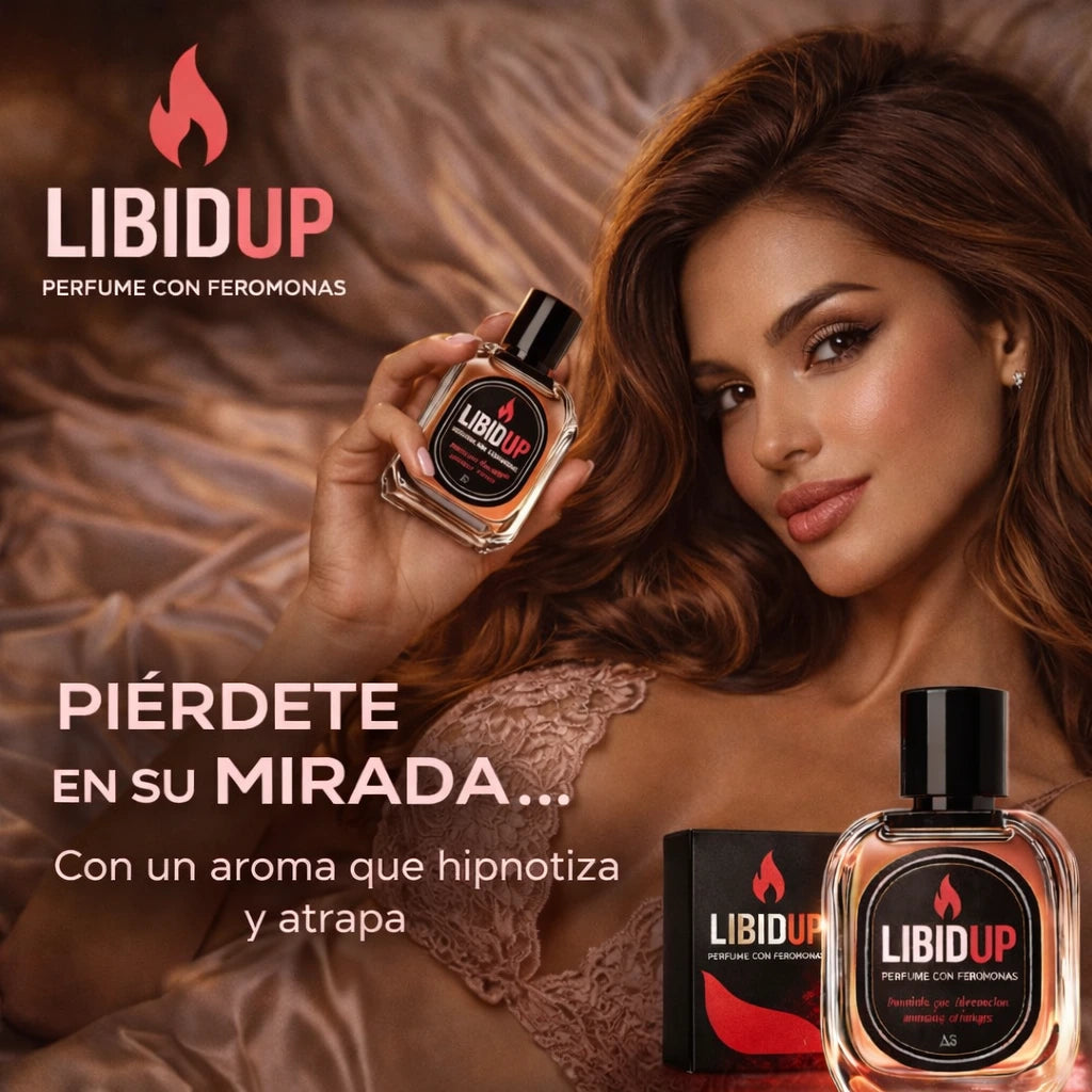 PERFUME FEMENINO LIBIDUP CON FEROMONAS