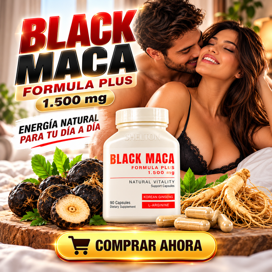 Black Maca | Suplemento para hombres y mujeres