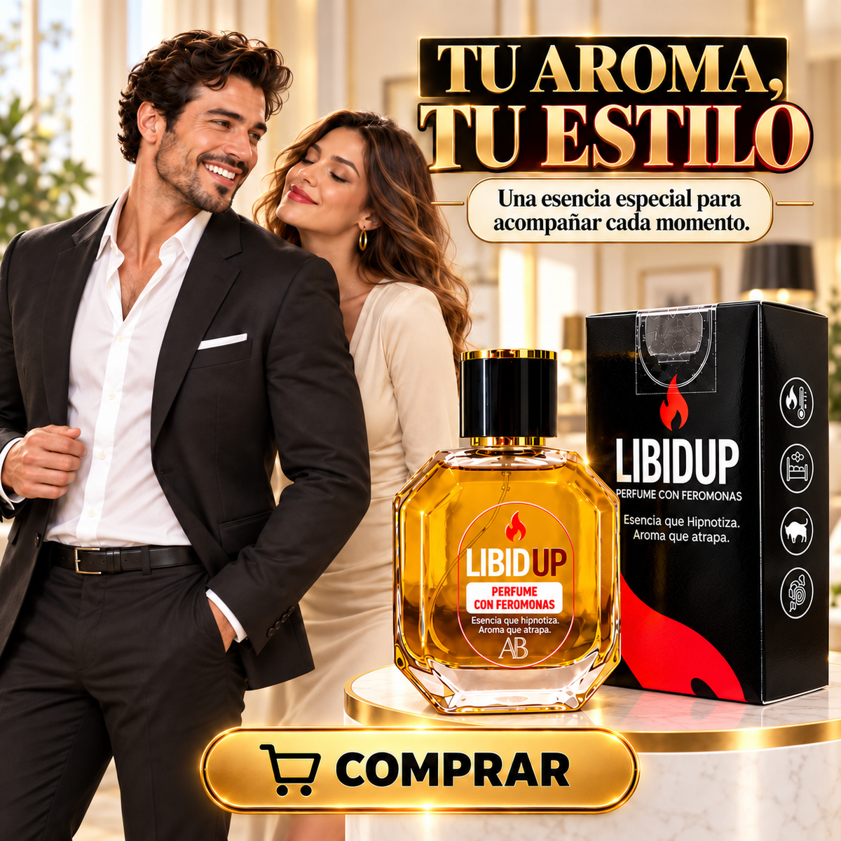 Perfume Libidup con Feromonas | Tu Fragancia Especial