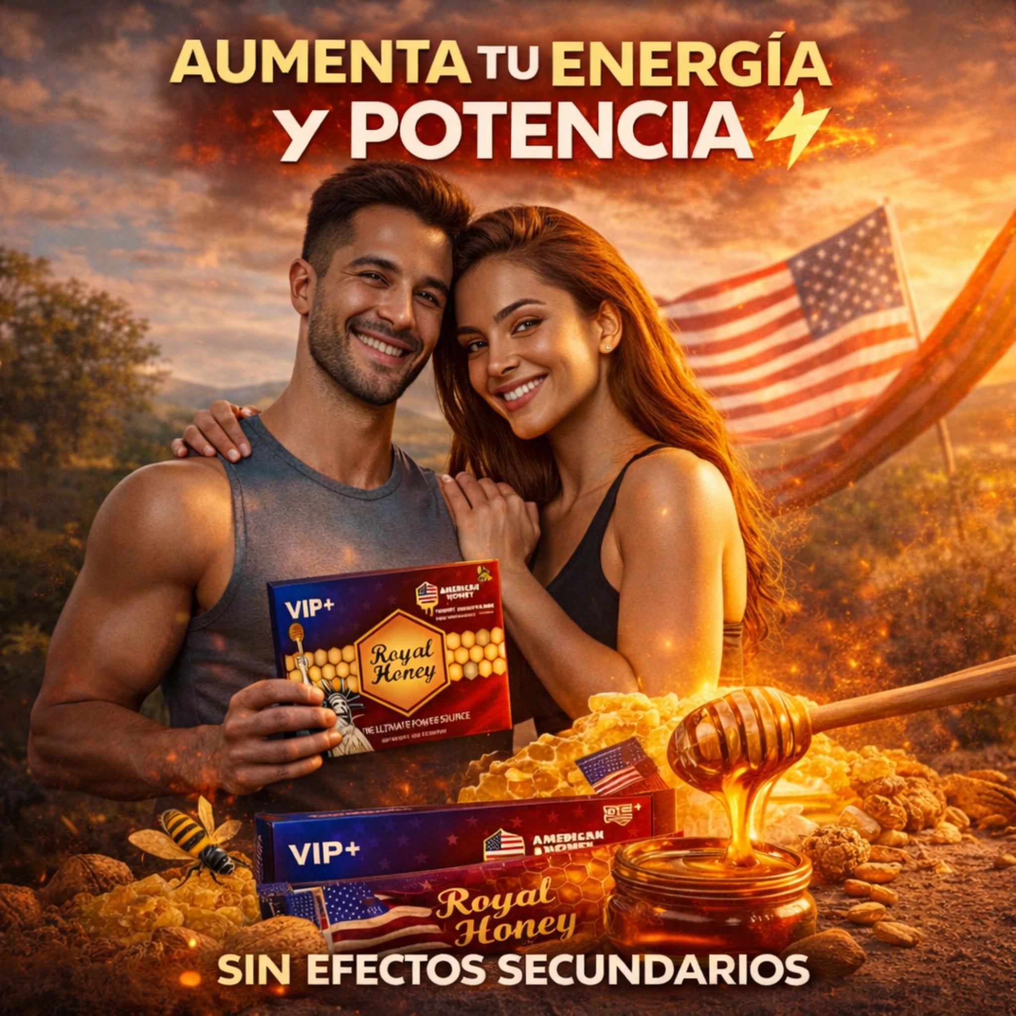 ROYAL HONEY VIP CAJA DE 12 SOBRES