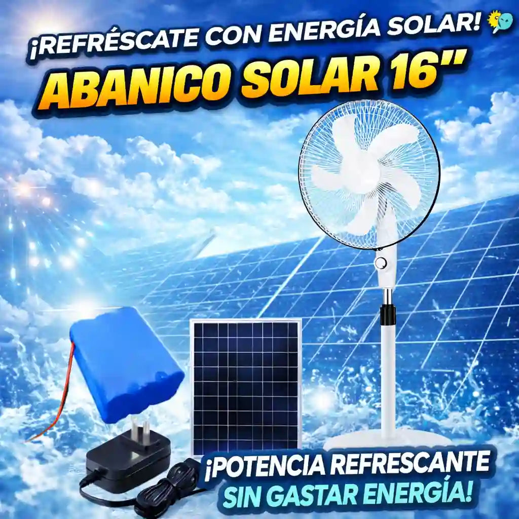 ABANICO SOLAR 16