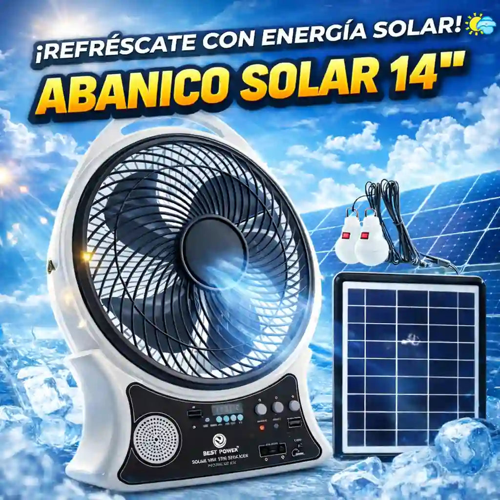 ABANICO SOLAR 14