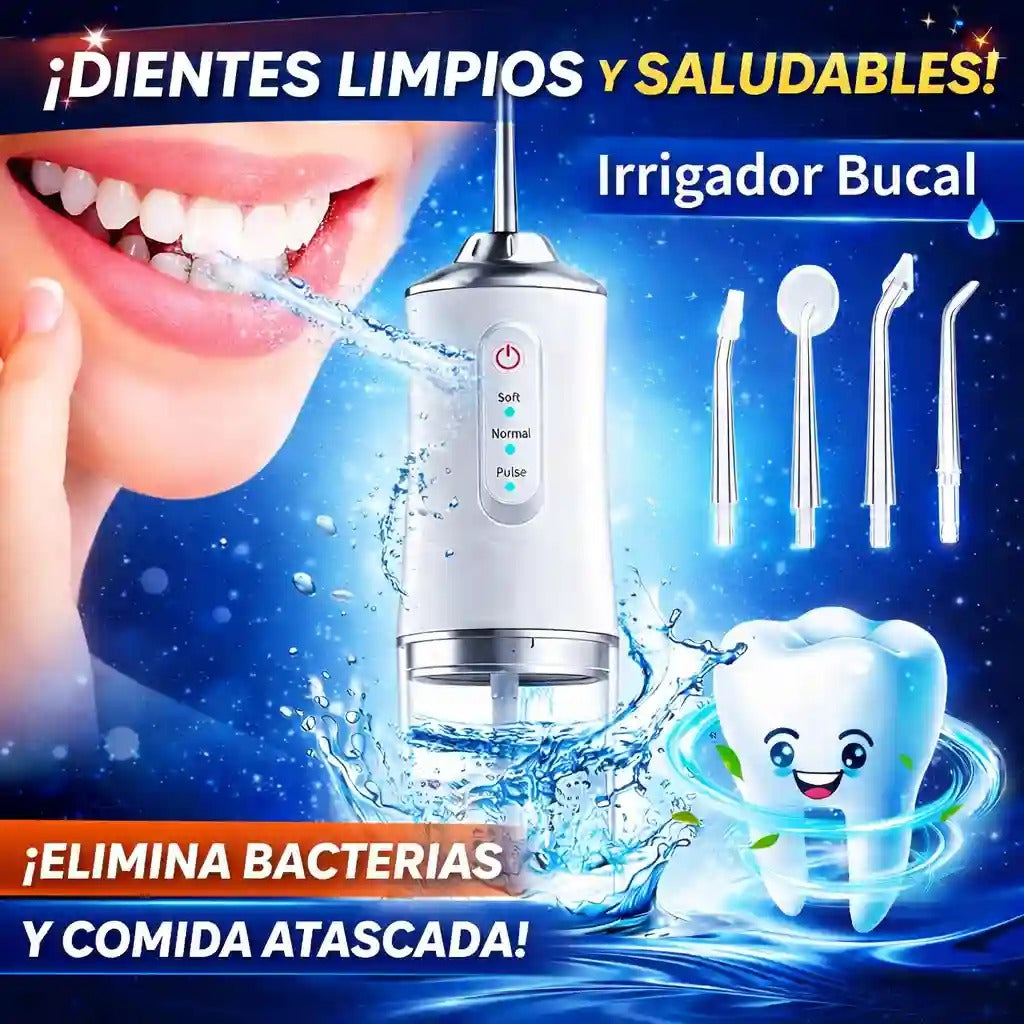IRRIGADOR BUCAL PORTATIL