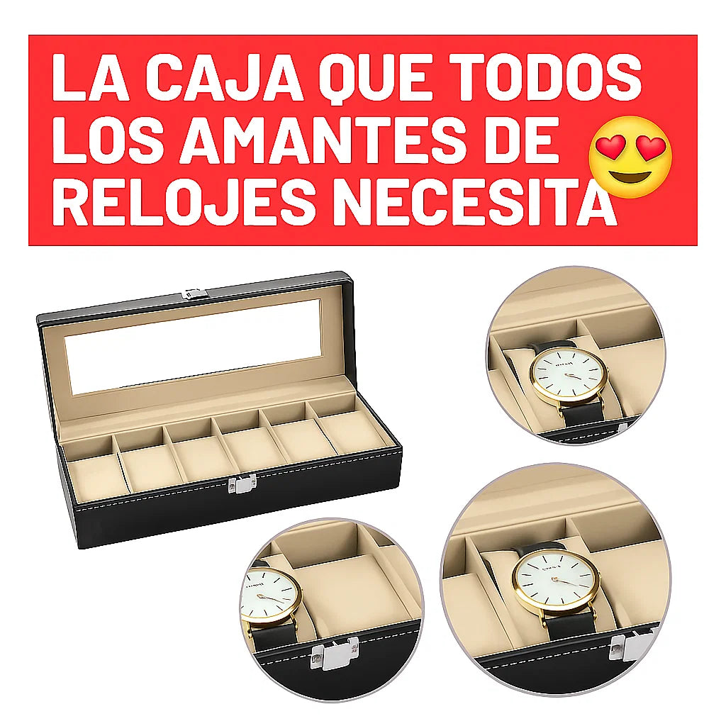 CAJA PARA RELOJES