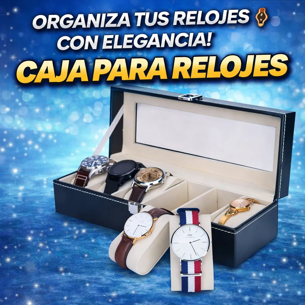 CAJA PARA RELOJES