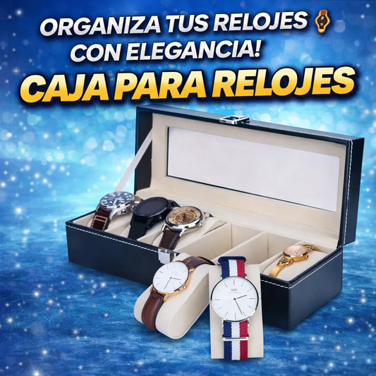 CAJA PARA RELOJES