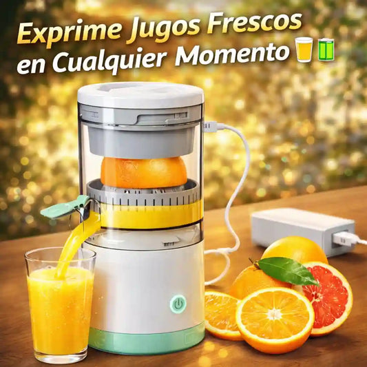 EXPRIMIDOR DE JUGOS RECARGABLE