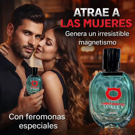 PERFUME MASCULINO LIBIT XOTIC CON FEROMONAS