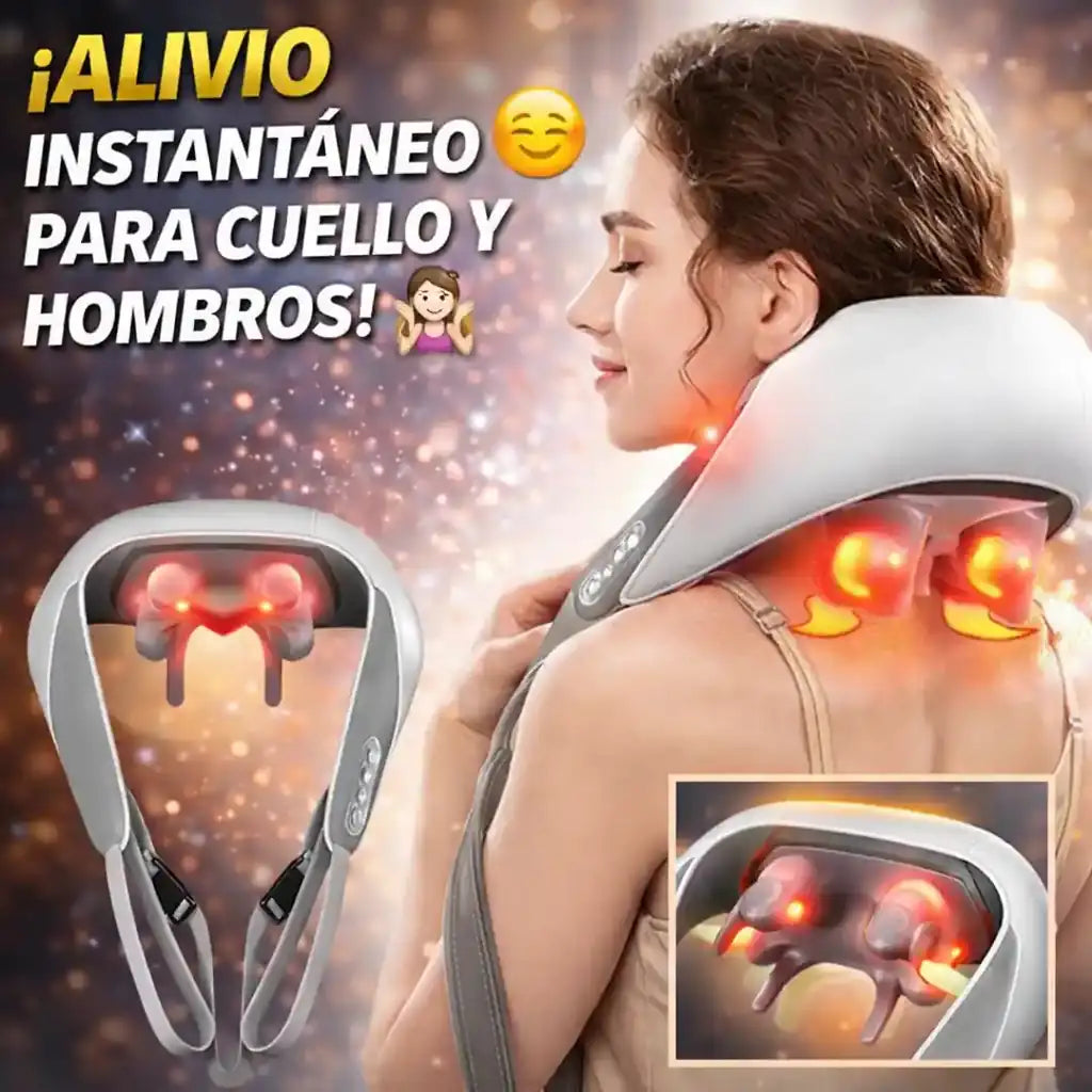 MASAJEADOR DE CUELLO Y ESPALDA